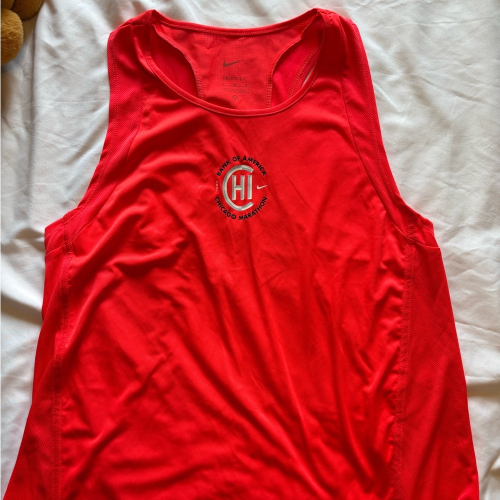 Nike Neon 2021 Chicago Marathon Running Tank